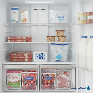 تنظیم دمای مناسب یخچال و فریزر
