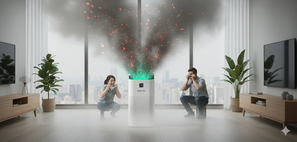 بررسی کامل دستگاه تصفیه هوا ایستکول TM-TW500UV